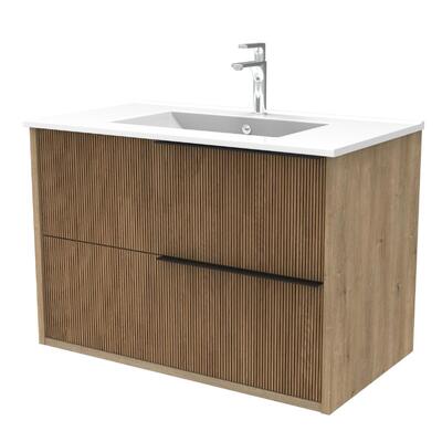 Base de Lavatório Suspensa 2 Gavetas TREND 